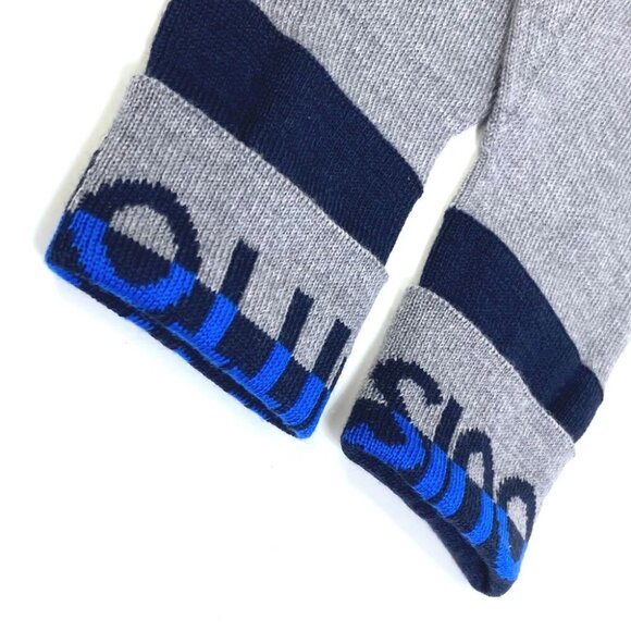 LOUIS VUITTON M71247 Gon-LV Horizon gloves wool gray/blue - Picture 6 of 9